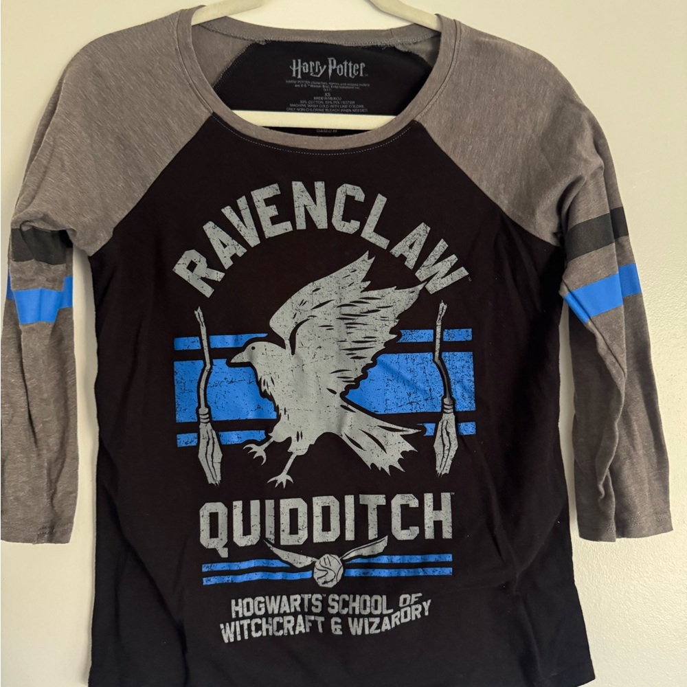 Ravenclaw Quidditch Shirt - Black and Blue